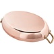 DE BUYER  Oval Chefs Fry Pans outside, copper 90 %  inside stainless steel 10 % Dim. 32 x 23 cm