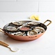 DE BUYER  Round  Chefs Fry Pans outside, copper 90 %  inside stainless steel 10 % Diam. 24 cm