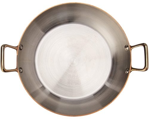 DE BUYER  Round  Chefs Fry Pans outside, copper 90 %  inside stainless steel 10 % Diam. 16 cm