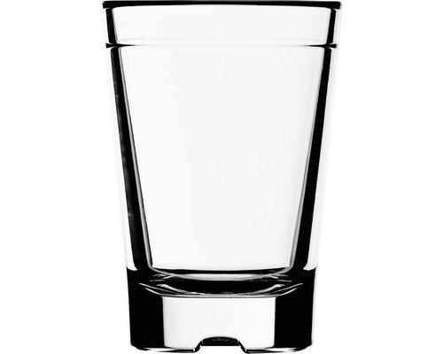 STRAHL Shot glas 5 cl polycarbonaat met maatstreepje