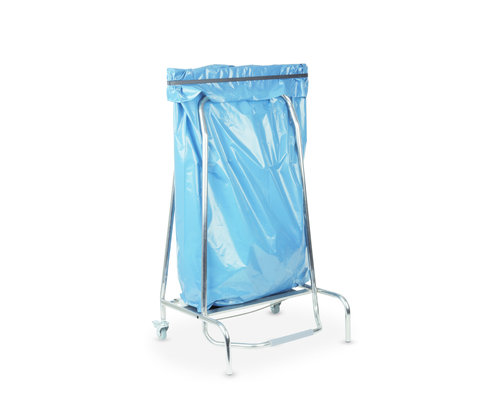 M & T  Trash bag holder foot-operated