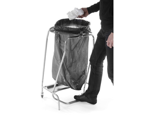 M&T Trash bag holder foot-operated
