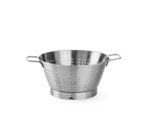 M & T  Colander footed in stainless steel 32,5 cm diameter