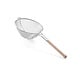 M & T   Sieve with double mesh tinned with wooden handle diameter 31 cm