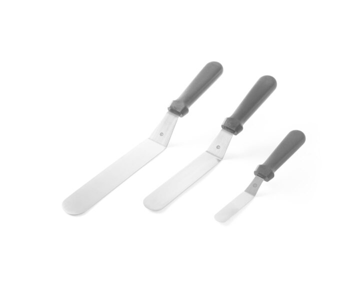 M&T Spatula flexible with offset blade set of 3 pieces