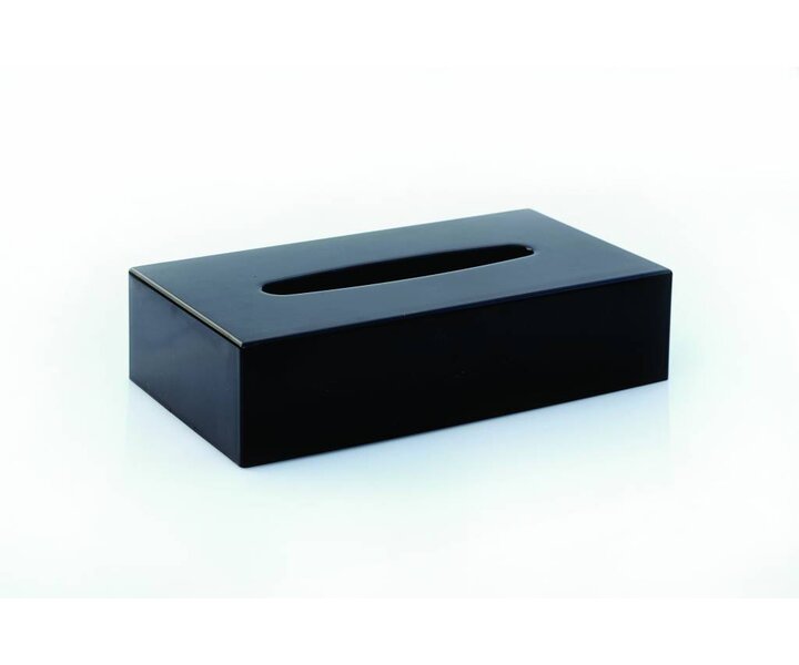 M&T Support noir ABS  brillant pour boite mouchoir