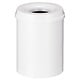 M & T  Flame retardant waste paper bin 15 liter white