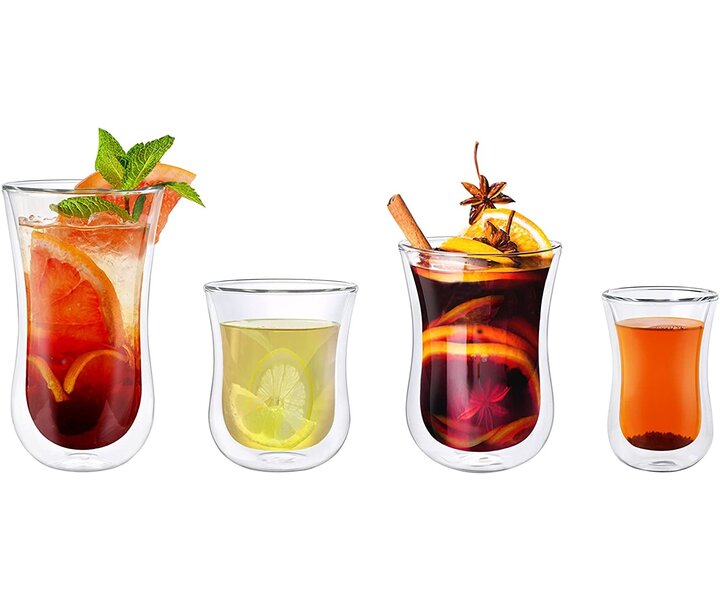 STÖLZLE  Dubbelwandig koffie/thée glas 33 cl  Type XL Coffee 'n More