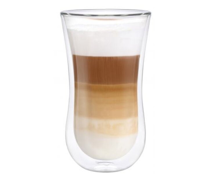 STÖLZLE  Double walled coffee/tea glass 33 cl  XL size Coffee 'n More