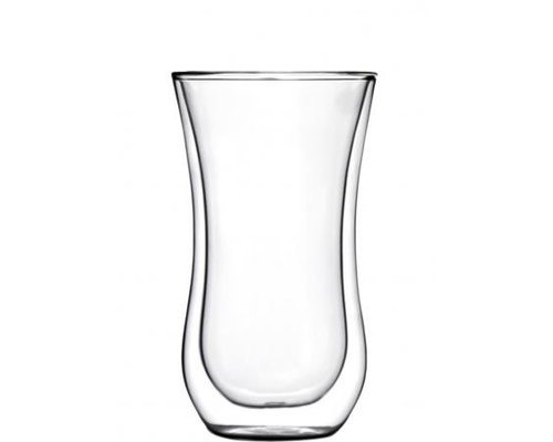 STÖLZLE  Double walled coffee/tea glass 33 cl  XL size Coffee 'n More