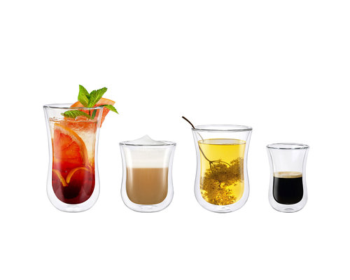 STÖLZLE  Double walled coffee/tea glass 33 cl  XL size Coffee 'n More