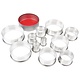 M&T Box with 11 round plain pastry cutters