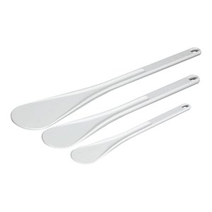 M & T  Spatula - mixing paddle plastic set of 3 pieces