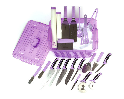 MERCER CULINARY  Allergen safety kitchen tool set 23 pcs