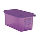 ARAVEN  Food container with lid GN 1/3  purple allergen polypropylene