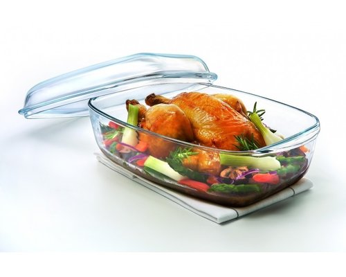 GLASS COOKWARE HEATPROOF 