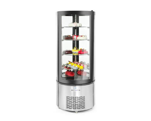 ARKTIC Gebaksvitrine rond gekoeld model 360 liter