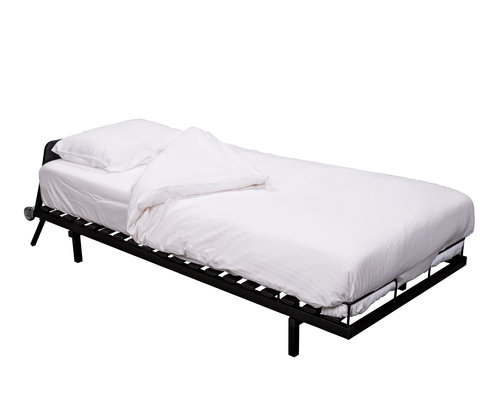 M & T  Rechtopstaand bed inclusief matras Model Jade