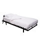 M&T Rechtopstaand bed inclusief matras Model Jade