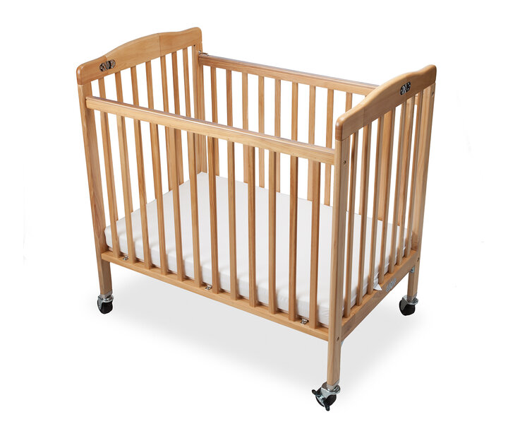 M&T Babybed opvouwbaar naturel houten uitvoering