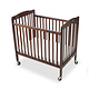 M & T  Baby crib foldable mahogany wood