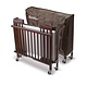 M & T  Baby crib foldable mahogany wood