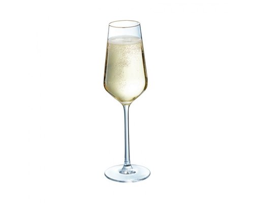 LUMINARC  Flute à champagne 21 cl Ultime avec bord doré