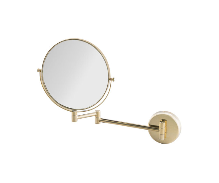 M&T Mirror double sided round gold 20 cm