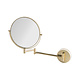 M & T  Miroir mural double face  rond or 20 cm