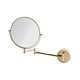 M & T  Mirror double sided round gold 20 cm