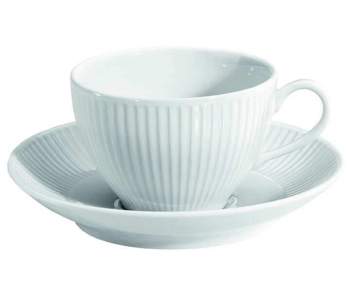PILLIVUYT Paire tasse à petit déjeuner 29 cl Plissé