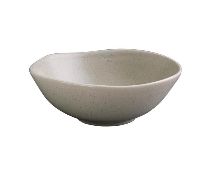 OLYMPIA Porselein  Poké bowl - slakom - pastabord  small 15,5 cm  Chia zandkleur porselein