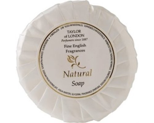 M&T Savon 25 g emballé en papier plissé boite 100 pièces TAYLOR OF LONDON