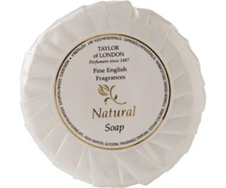 M&T Soap 25 g in pleated paper box 100 pieces TAYLOR OF LONDON