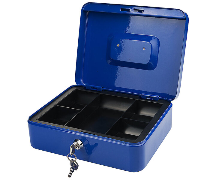 M&T Cash box blue laquered