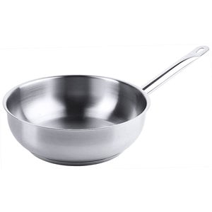 M & T  Sauteuse Ø 16 cm s/s 18/10 matt polished