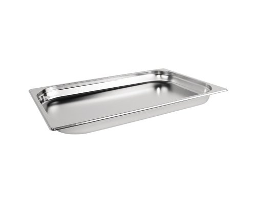 M & T  Gastronorm bak 1/1 rvs diepte 40 mm