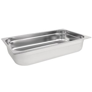 M & T  Gastronorm pan 1/1  stainless steel depth   100 mm