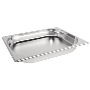 M & T  Gastronorm pan 1/2  stainless steel depth 40 mm