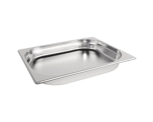 M & T  Gastronorm pan 1/2  stainless steel depth  40 mm