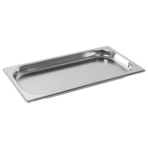 M & T  Gastronorm pan 1/3  stainless steel depth 20 mm