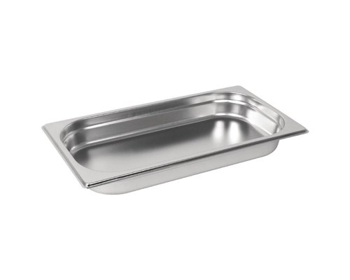 M & T  Gastronorm pan 1/3  stainless steel depth 40 mm