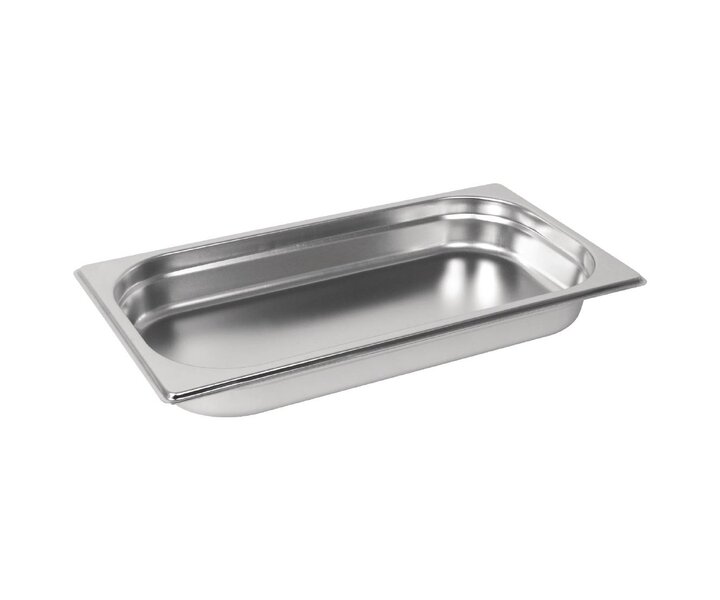 M&T Gastronorm pan 1/3  stainless steel depth 40 mm