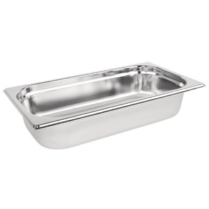 M & T  Gastronorm pan 1/3  stainless steel depth 65 mm