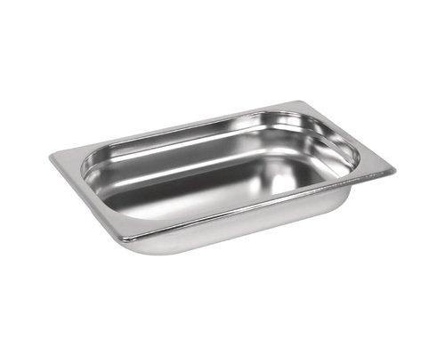 M&T Gastronorm pan 1/4  stainless steel depth 40 mm