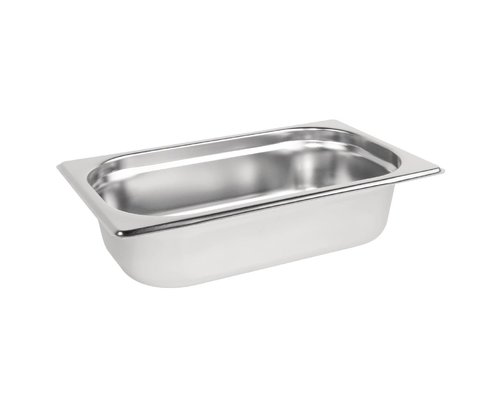 M & T  Gastronorm pan 1/4  stainless steel depth  65 mm