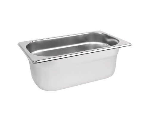 M & T  Gastronorm pan 1/4  stainless steel depth  65 mm