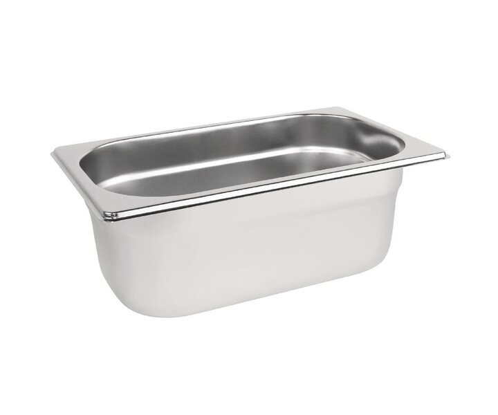 M&T Gastronorm pan 1/4  stainless steel depth  65 mm