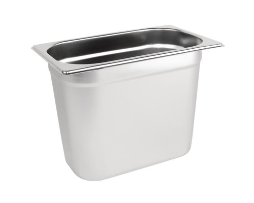 M & T  Gastronorm pan 1/4  stainless steel depth  200 mm