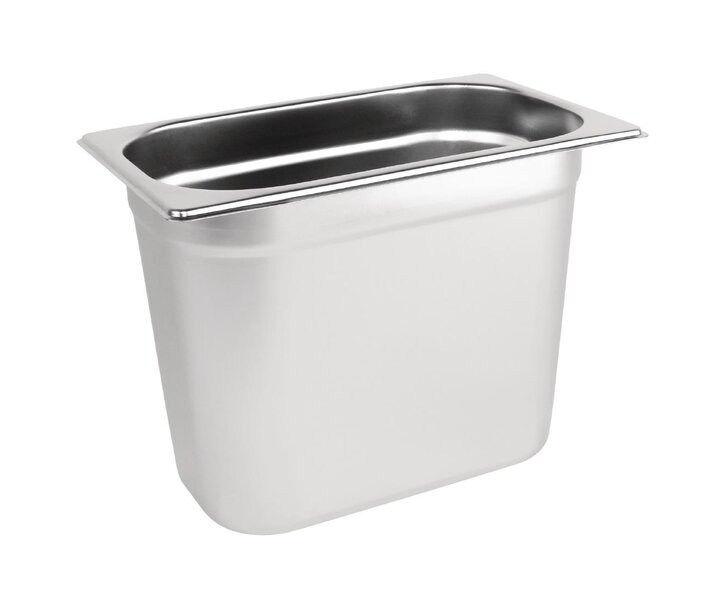 M&T Bac gastronorm 1/4 acier inoxydable profondeur 200 mm